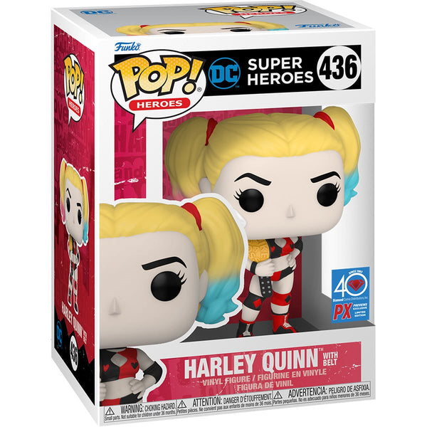 POP Figure: DC #0436 - Harley Quinn with Belt (PX)