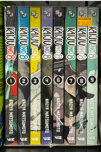 KAIJU NO 8 BUNDLE MANGA SET Vol. 1-9 (Missing Vol 5)