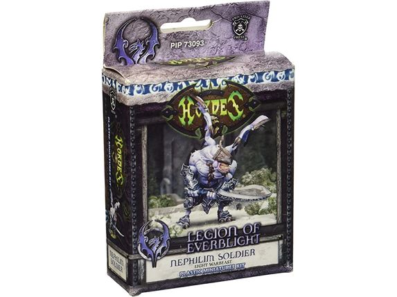 Hordes: Legion - Nephilim Soldier, Light Warbeast (Plastic)