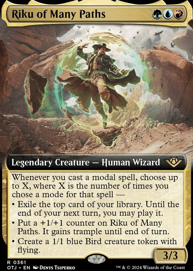 Riku of Many Paths [#0361 Extended Art] (OTJ-R)