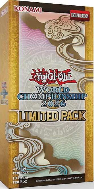 Yu-Gi-Oh!: Limited Pack World Championship 2026 Box