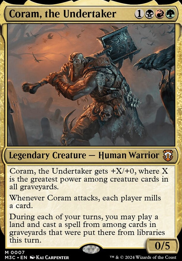 Coram, the Undertaker [#0007] (M3C-M)