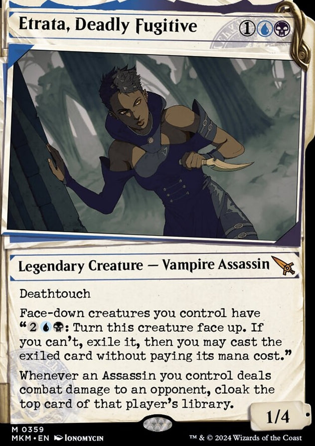 Etrata, Deadly Fugitive [#0359 Dossier Showcase] (MKM-M-FOIL)