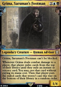 Grima, Saruman's Footman [#0464 Silverfoil Holiday] (LTC-R)
