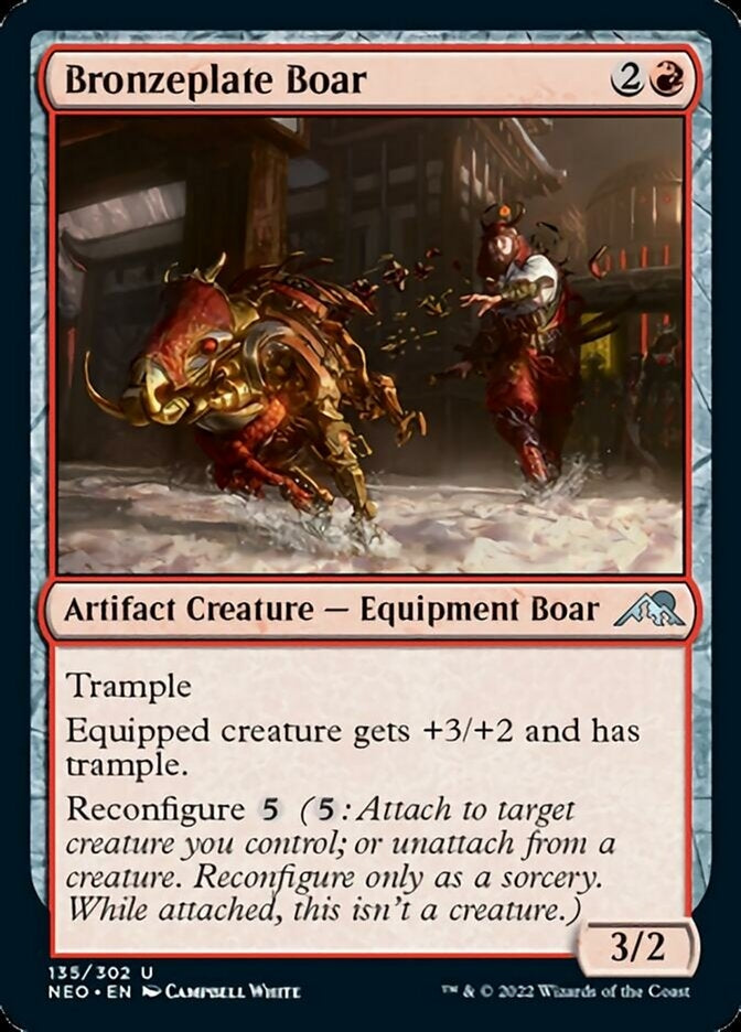 Bronzeplate Boar [ #135/302 ] (NEO-U)