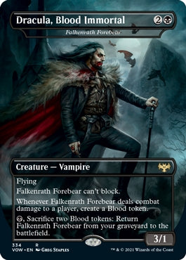 Dracula, Blood Immortal [#334 Dracula Series: Falkenrath Forebear] (VOW-R)