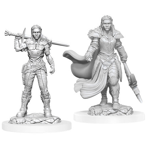 D&D: Nolzur's Marvelous Miniatures - Orc Fighter Female W20