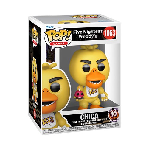 POP Figure: Five Nights at Freddy's #1063 - 10th Anniversary Chica