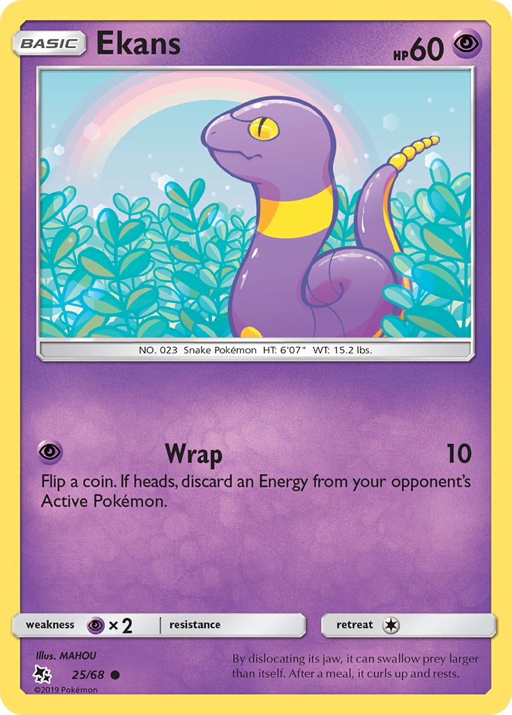 Ekans - 25/68 (HIF) Common - Near Mint