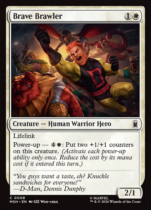 Brave Brawler [ #0008 ] (MSH-C)