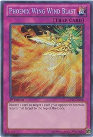 Phoenix Wing Wind Blast (LCYW-EN298) Secret Rare - Unlimited