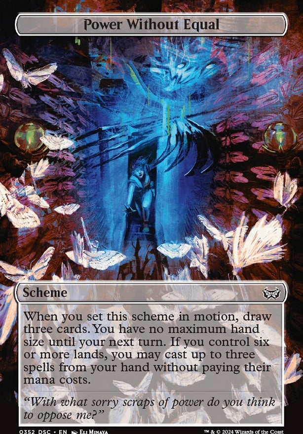 Power Without Equal [#0352 Scheme] (DSC-C-FOIL)