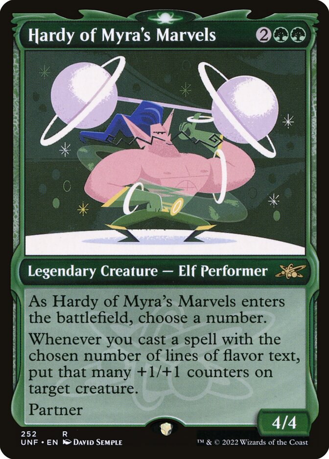 Hardy of Myra's Marvels [#252 Showcase] (UNF-R-FOIL)