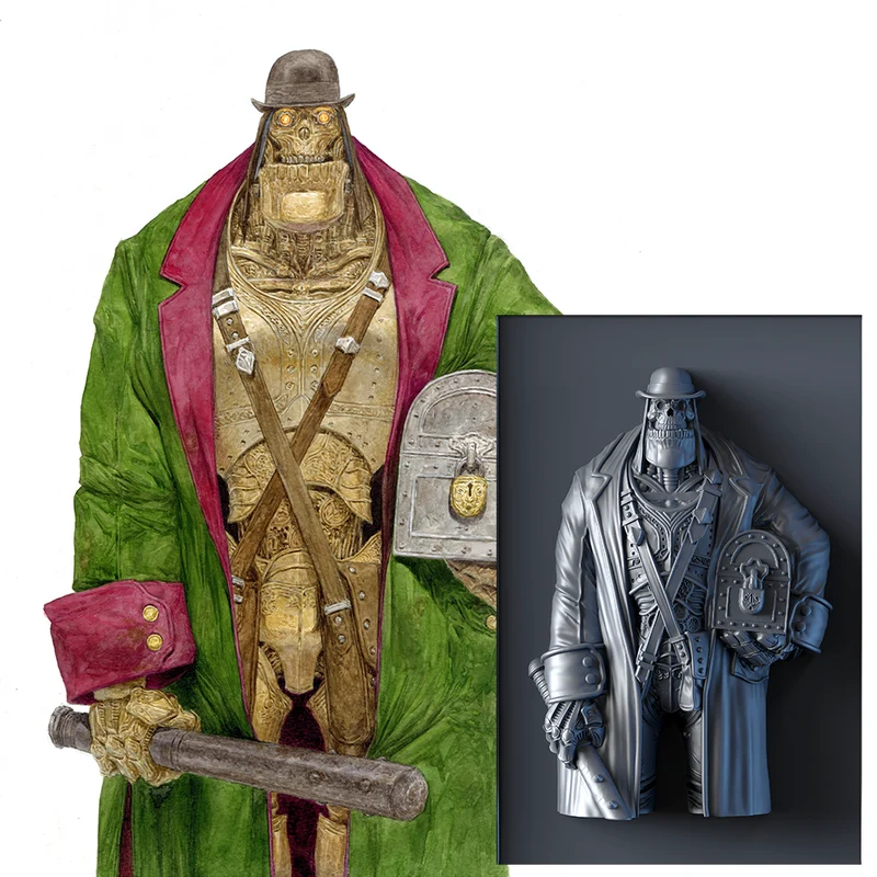 Monument Hobbies: Frameable Texture Trainer #5 - Rufus