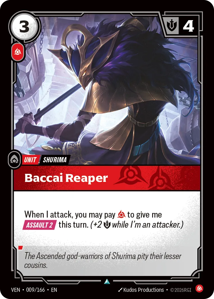Baccai Reaper - 009/166 (VEN) Uncommon
