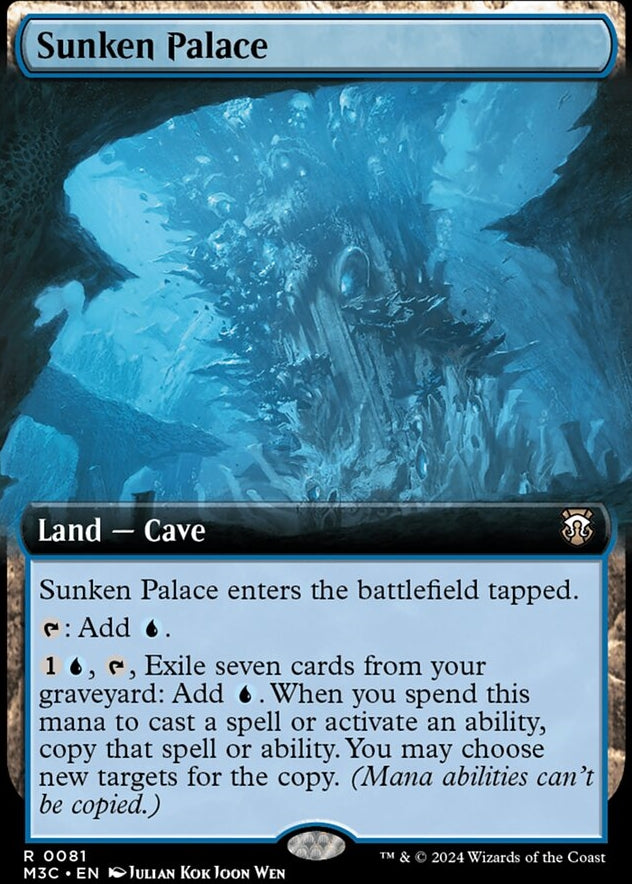 Sunken Palace [#0081 Extended Art] (M3C-R)