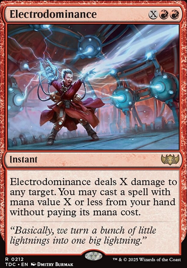 Electrodominance [ #0212 ] (TDC-R)