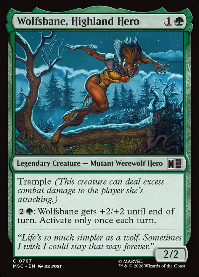 Wolfsbane, Highland Hero [ #0767 ] (MSC-C)