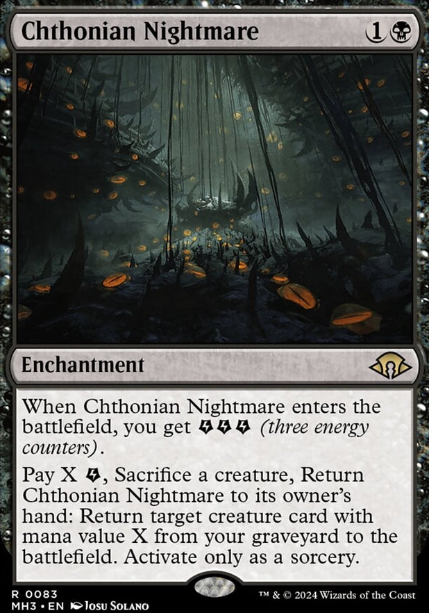 Chthonian Nightmare [#0083] (MH3-R-FOIL)
