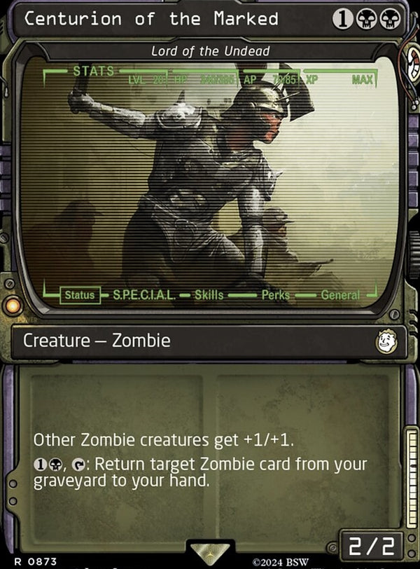 Centurion of the Marked [#0873 Lord of the Undead Showcase Surge Foil] (PIP-R)