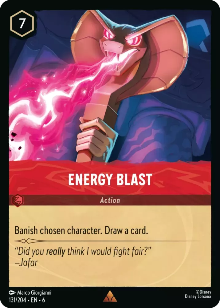 Energy Blast (Azurite Sea 131/204) Rare - Near Mint
