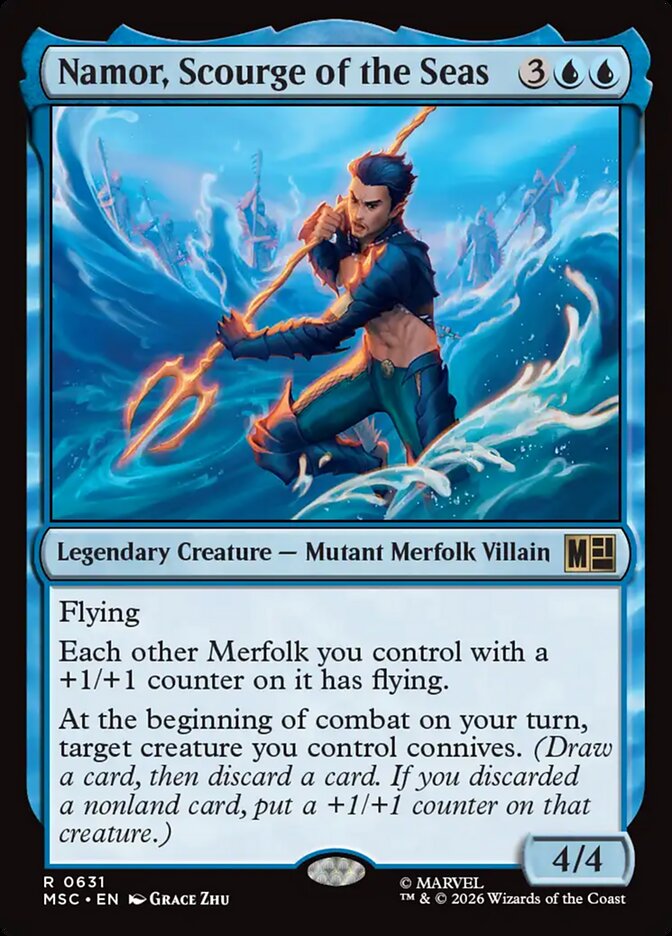 Namor, Scourge of the Seas [ #0631 ] (MSC-R)