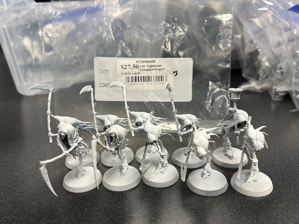 AoS: Nighthaunt - Grimghast Reapers (USED) Lot #2