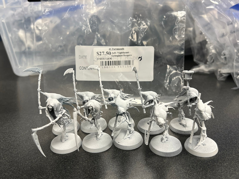 AoS: Nighthaunt - Grimghast Reapers (USED) Lot