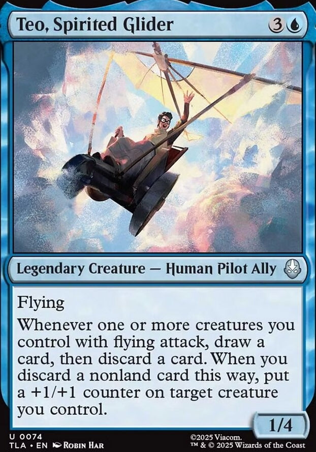 Teo, Spirited Glider [ #0074 ] (TLA-U)