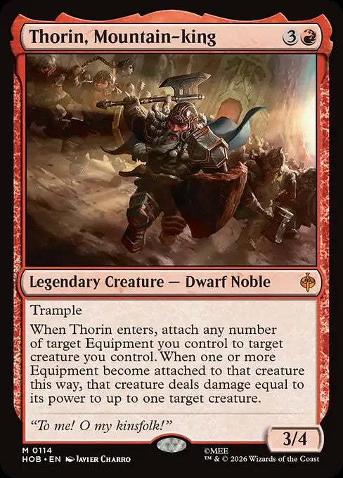 Thorin, Mountain-king [ #0114 ] (HOB-M)