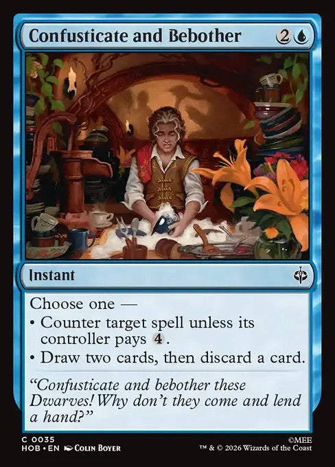 Confusticate and Bebother [ #0035 ] (HOB-C)