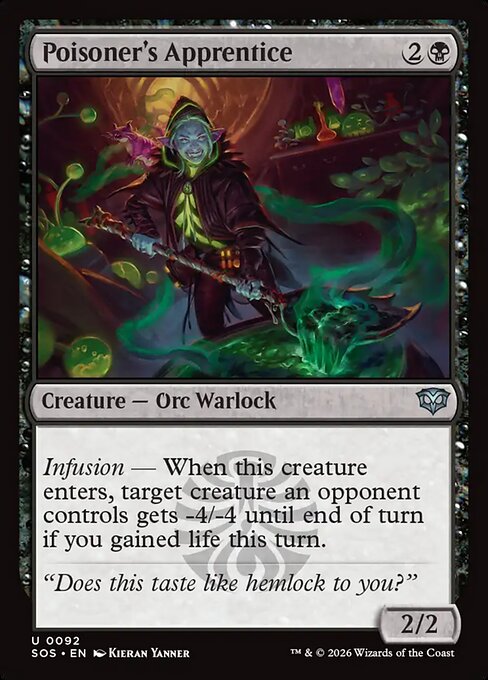 Poisoner's Apprentice [ #0092 ] (SOS-U)