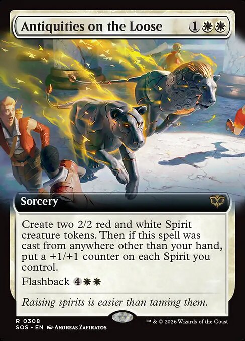 Antiquities on the Loose [ #0308 Extended Art ] (SOS-R)