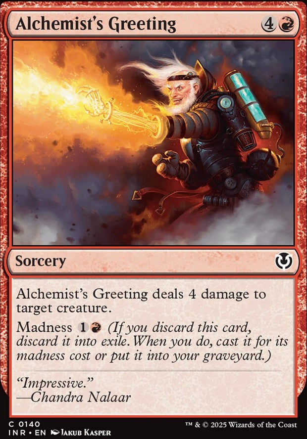 Alchemist's Greeting [ #0140 ] (INR-C)