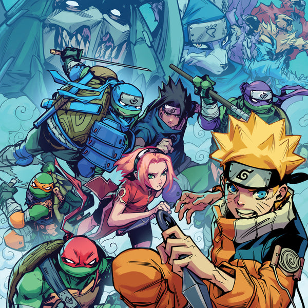 タツヤくんページ Teenage Mutant Ninja Turtles x Naruto #4 Variant B (Prasetya)