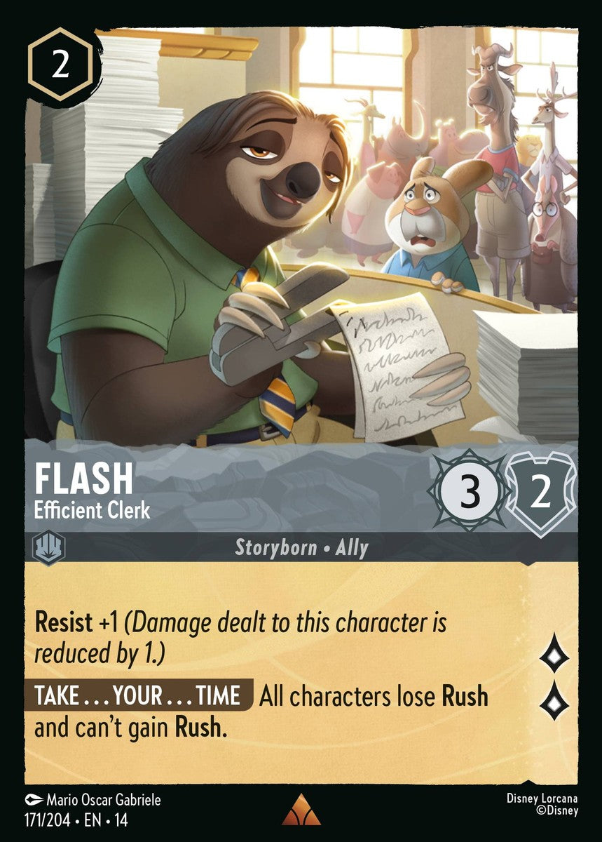 Flash - Efficient Clerk (171/204 - Hyperia City) Rare