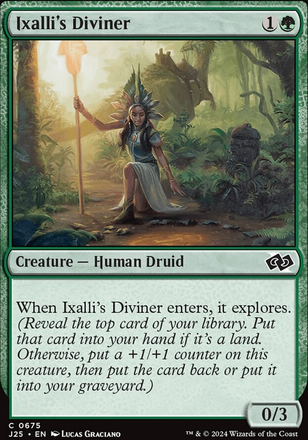 Ixalli's Diviner [#0675] (J25-C)