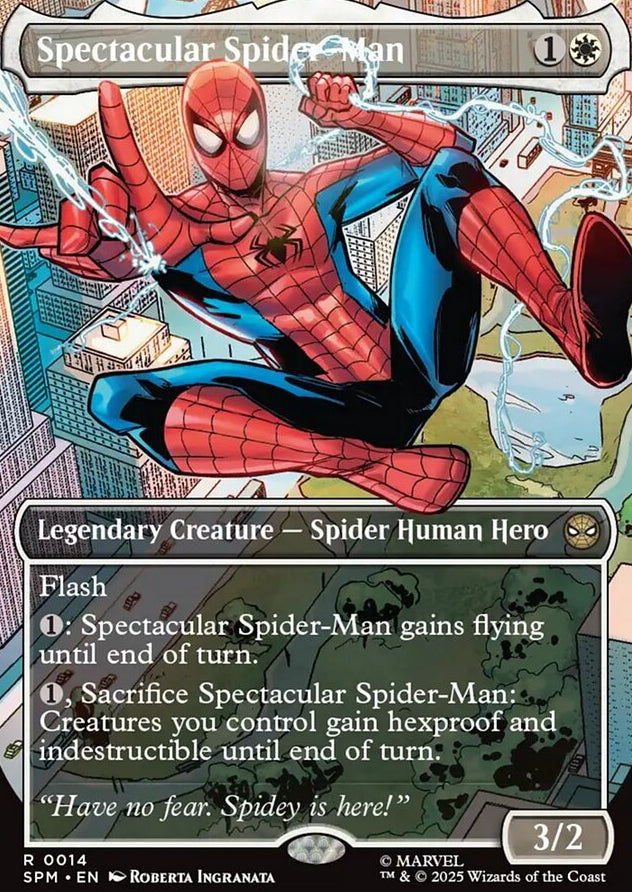 Spectacular Spider-Man [ #0014 Borderless ] (SPM-R)
