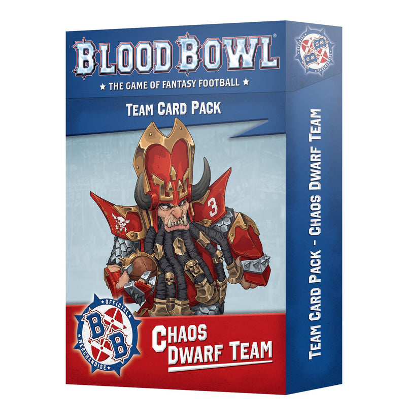 Blood Bowl: Second Season Edition - Team Card Pack: Chaos Dwarf