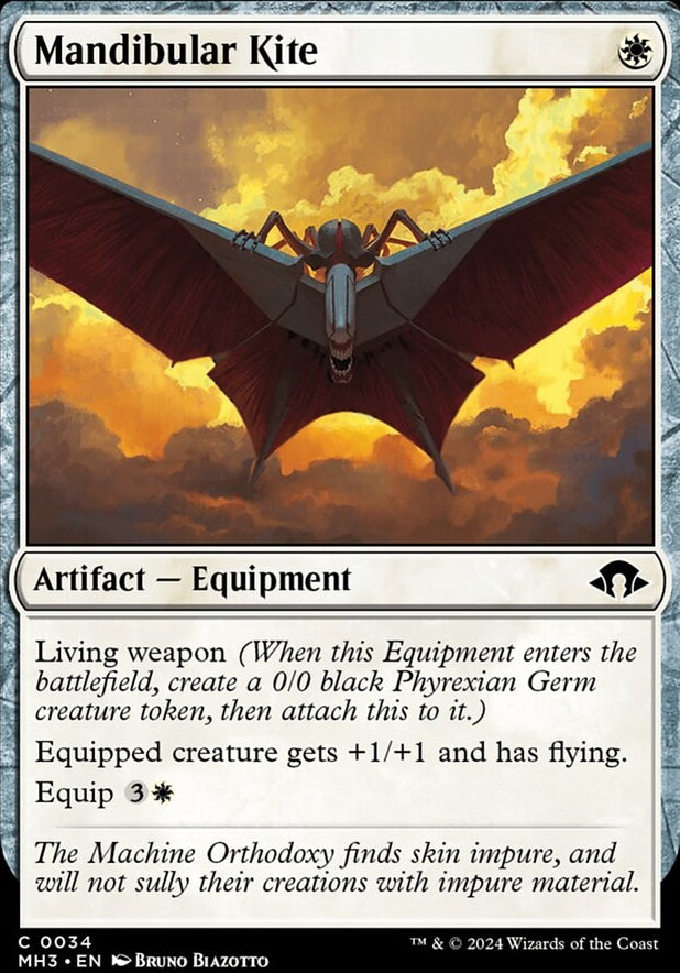 Mandibular Kite [#0034] (MH3-C-FOIL)