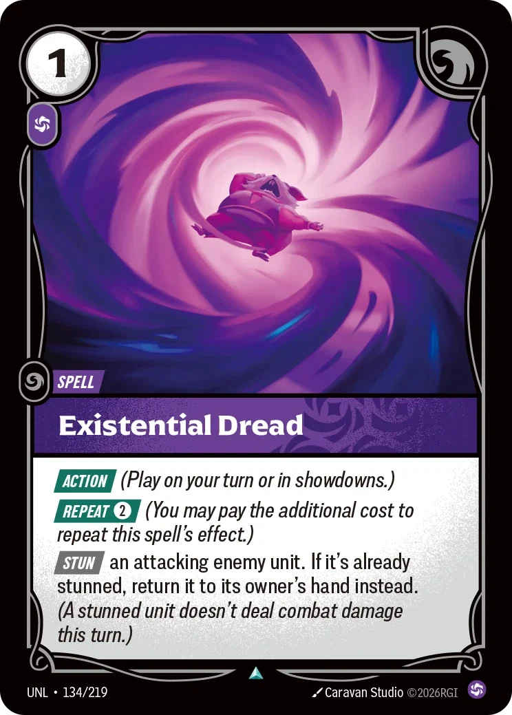 Existential Dread - 134/219 (UNL)  Uncommon