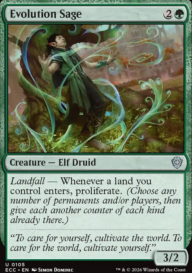 Evolution Sage [ #0105 ] (ECC-U)