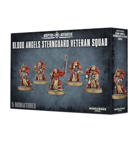 40K: Adeptus Astartes: Blood Angels - Sternguard Veteran Squad