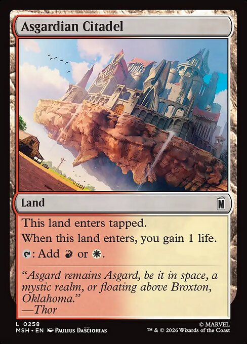 Asgardian Citadel [ #0258 ] (MSH-L)