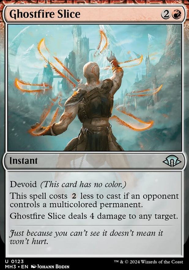 Ghostfire Slice [#0123] (MH3-U)