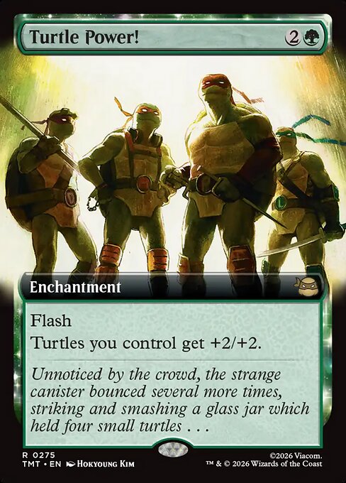 Turtle Power! [ #0275 Extended Art ] (TMT-R)