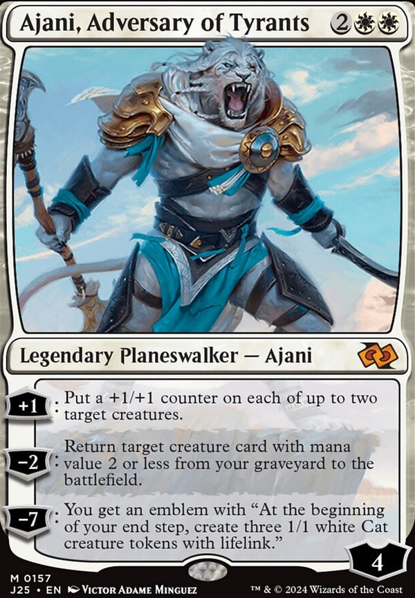 Ajani, Adversary of Tyrants [#0157] (J25-M)