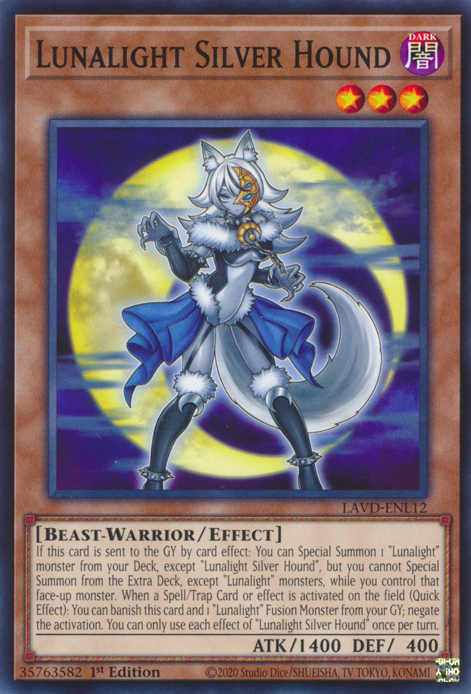 Lunalight Silver Hound (LAVD-ENL12)