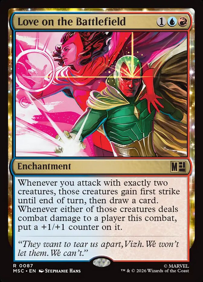 Love on the Battlefield [ #0087 Surge Foil ] (MSC-R)