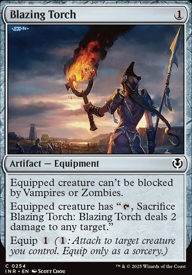 Blazing Torch [ #0254 ] (INR-C-FOIL)